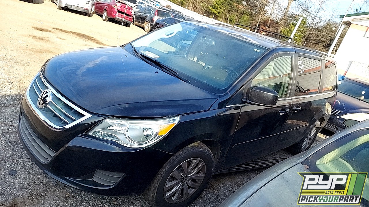 2012 VOLKSWAGEN ROUTAN partes disponibles