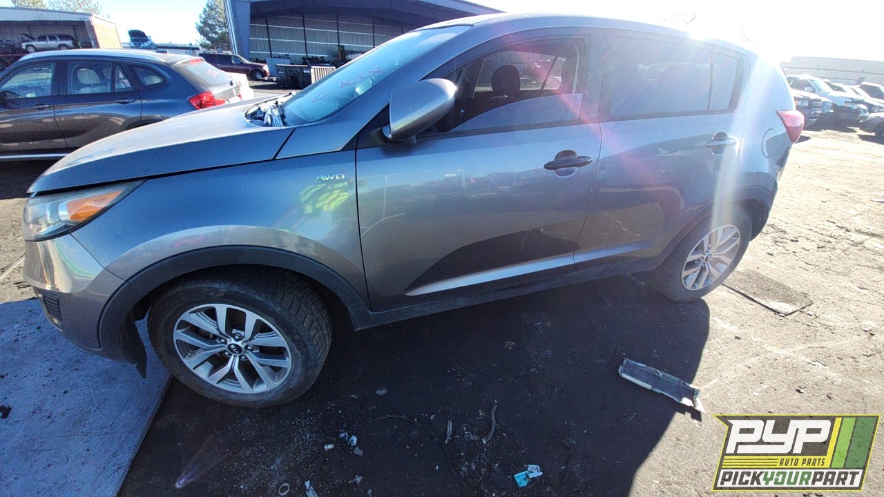 2016 KIA SPORTAGE available for parts