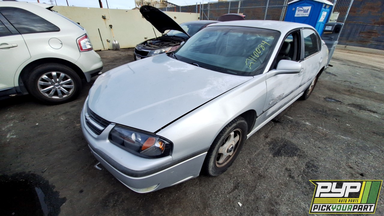 2002 CHEVROLET IMPALA partes disponibles
