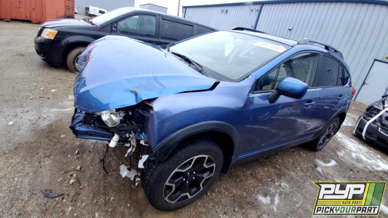 2014 SUBARU XV CROSSTREK available for parts