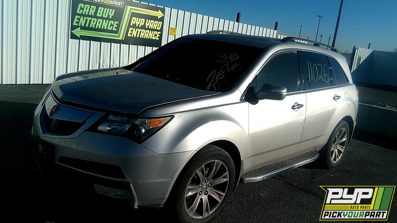 2012 ACURA MDX partes disponibles