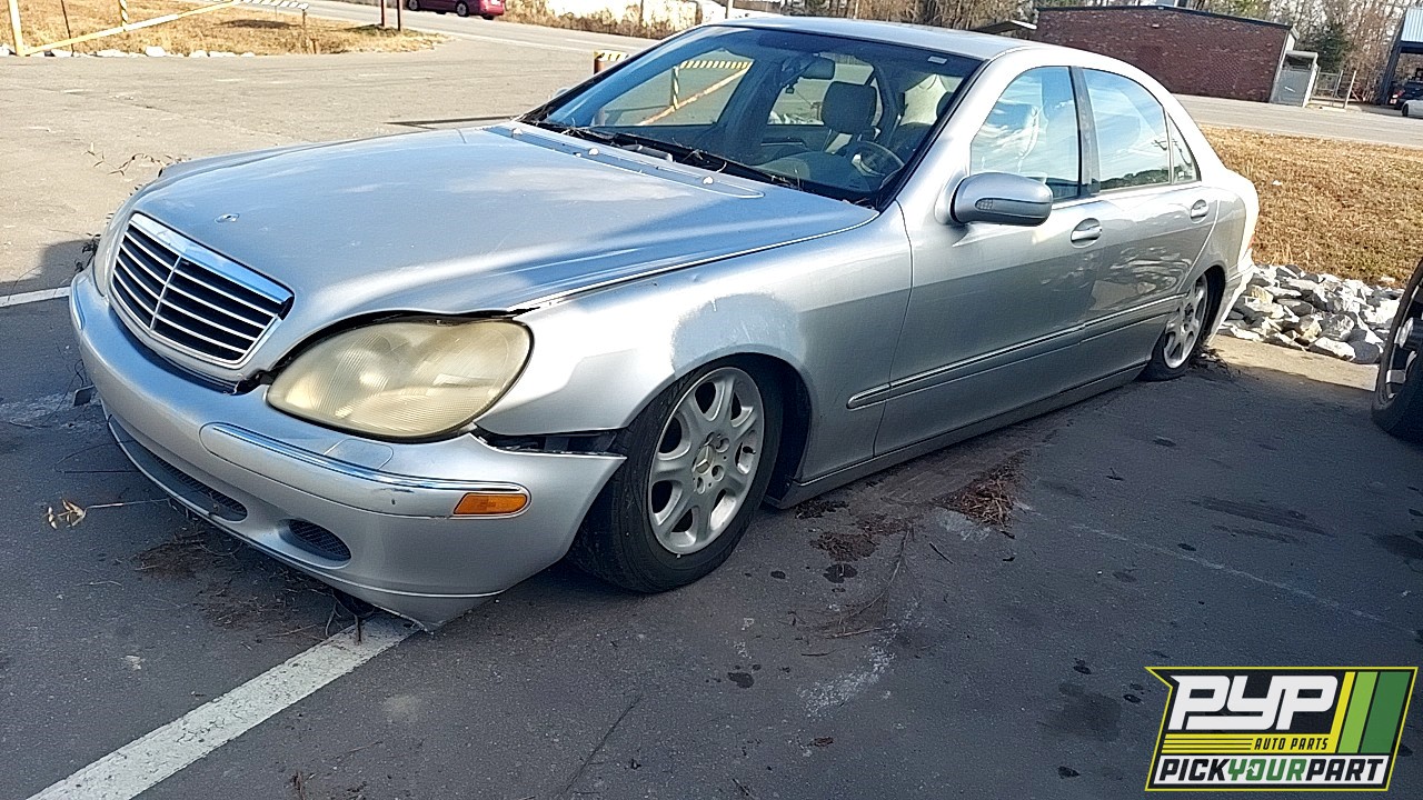 2000 MERCEDES-BENZ S500 partes disponibles