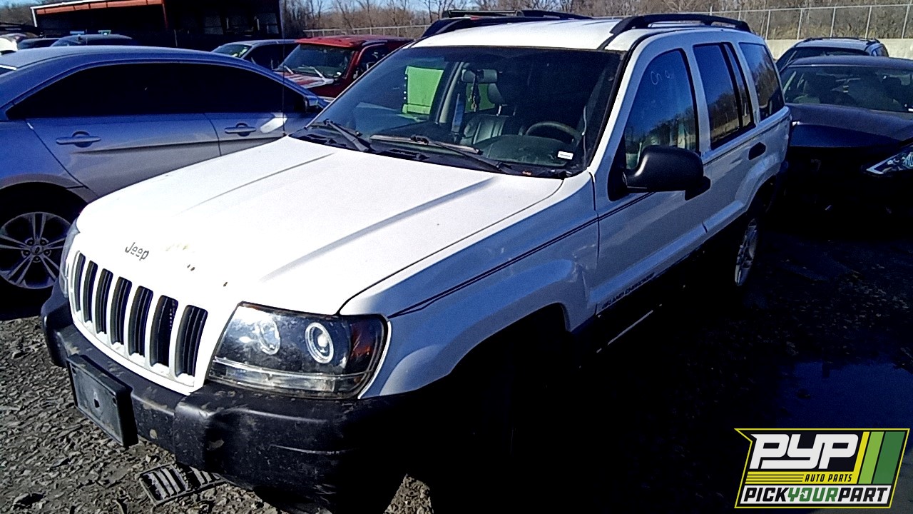 2004 JEEP GRAND CHEROKEE partes disponibles
