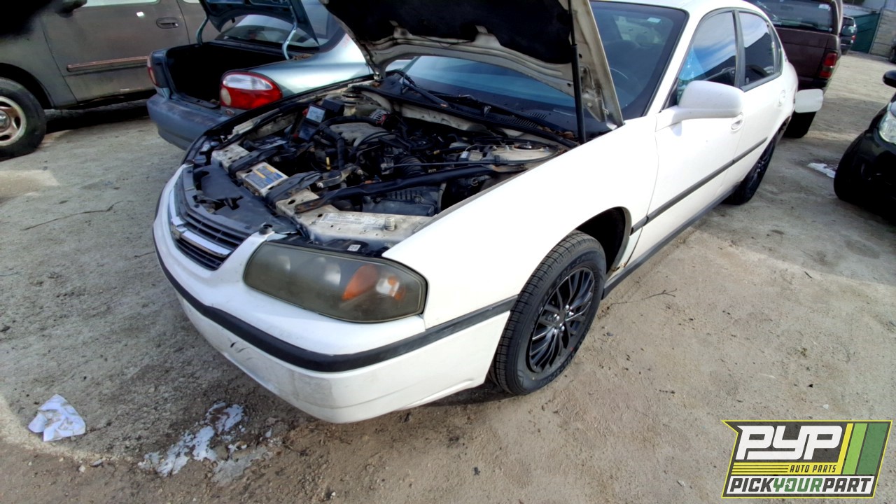 2005 CHEVROLET IMPALA partes disponibles
