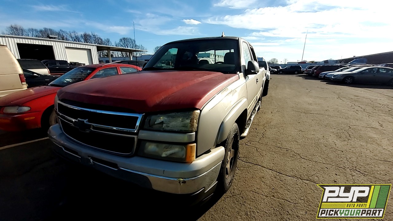 2006 CHEVROLET SILVERADO 1500 partes disponibles