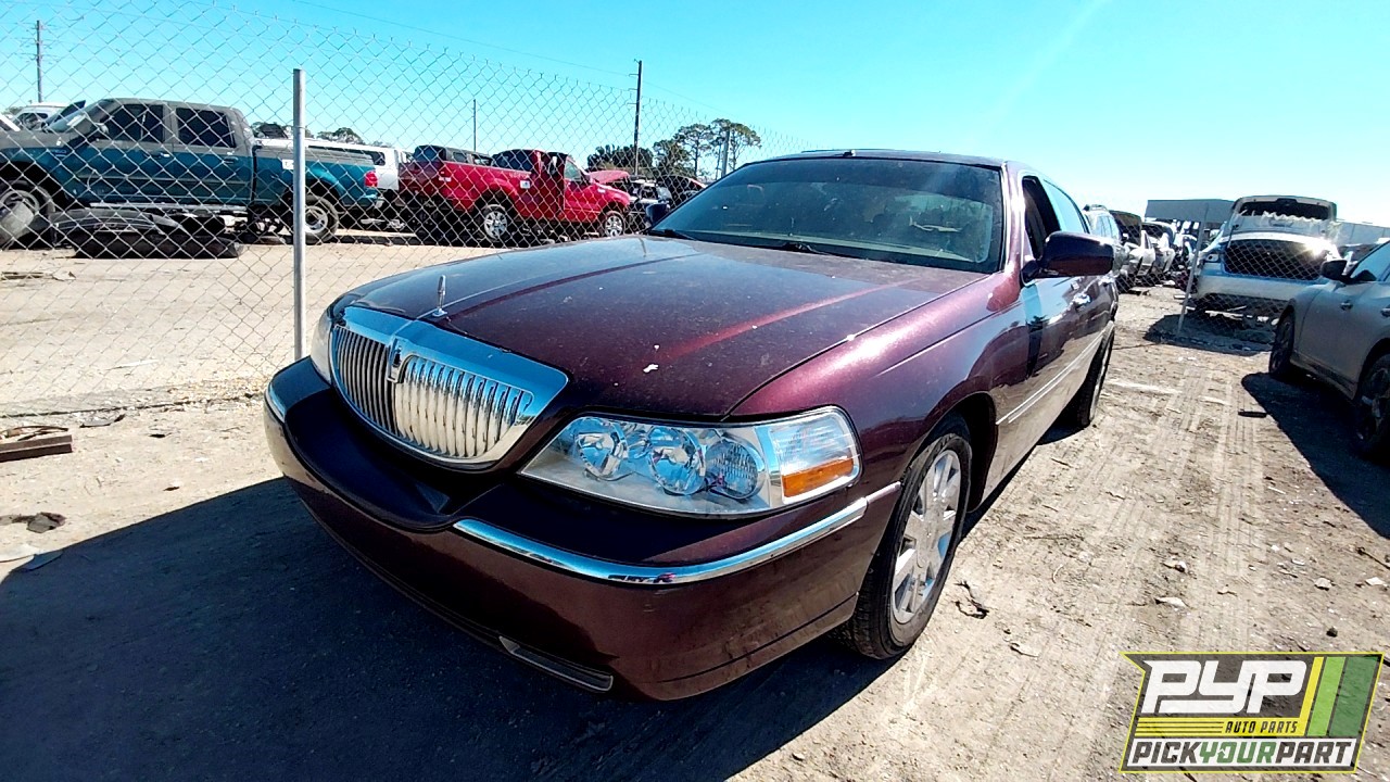 2007 LINCOLN TOWN CAR partes disponibles