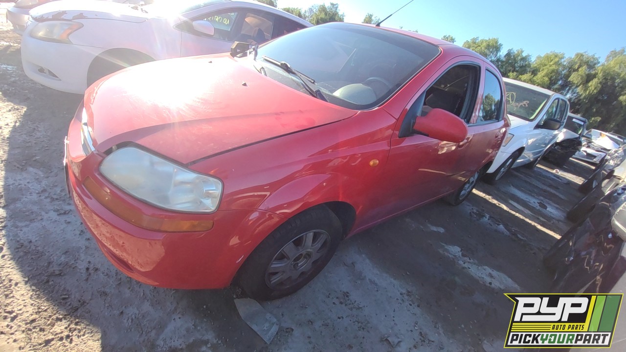 2004 CHEVROLET AVEO available for parts