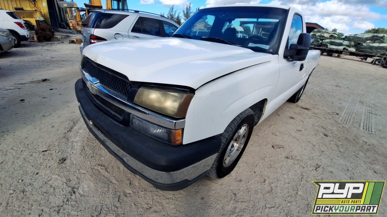 2004 CHEVROLET SILVERADO 1500 partes disponibles