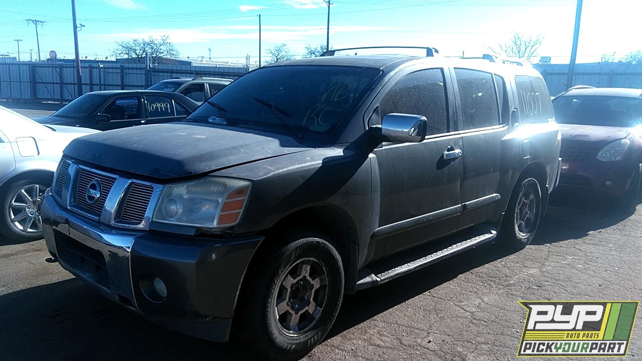 2004 NISSAN PATHFINDER ARMADA partes disponibles