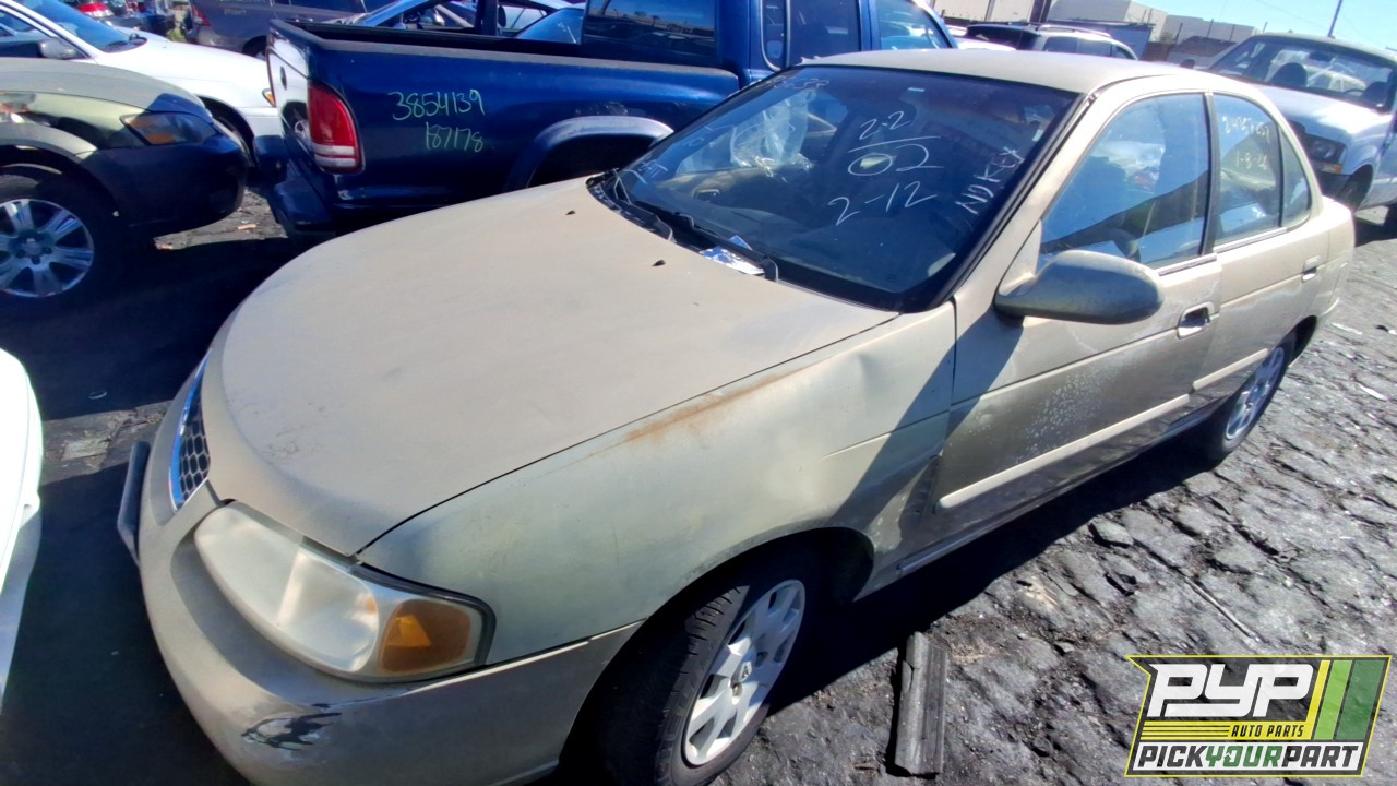 2002 NISSAN SENTRA partes disponibles