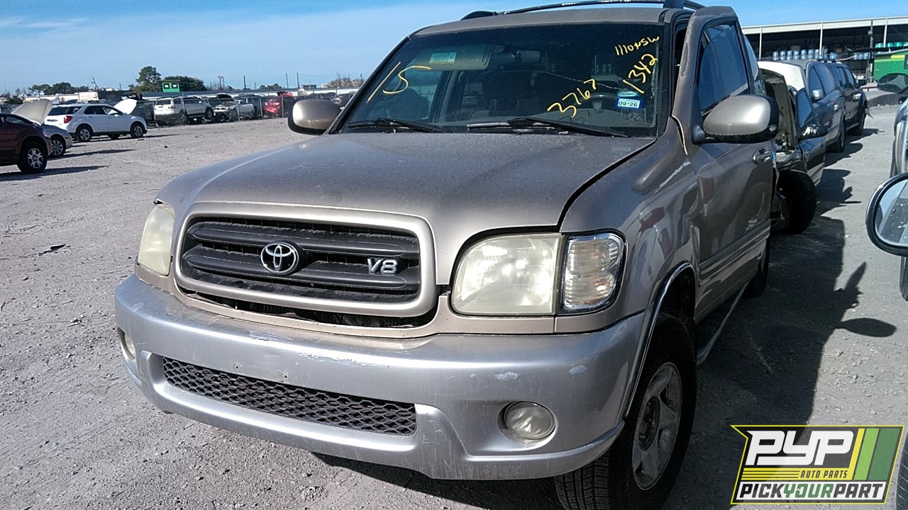 2002 TOYOTA SEQUOIA available for parts