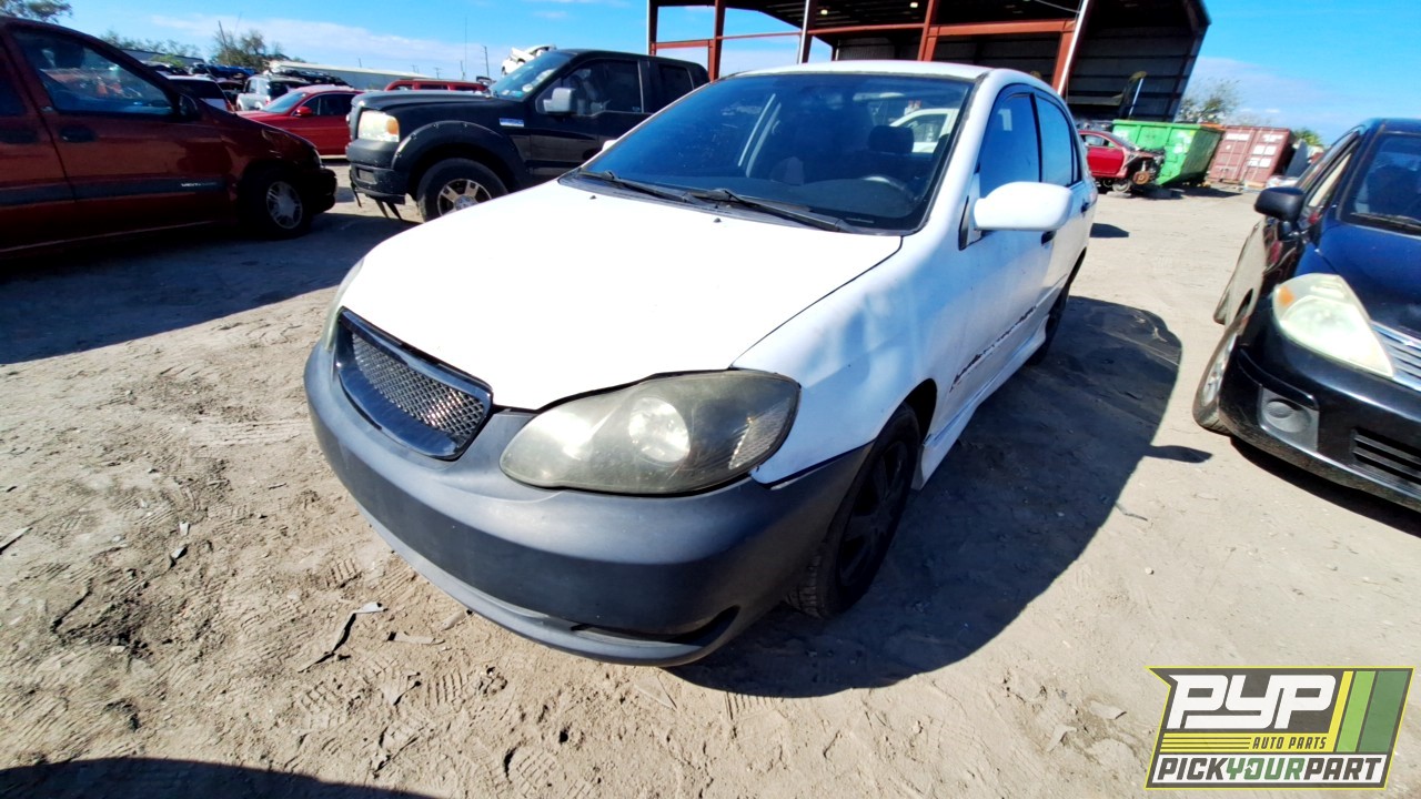 2003 TOYOTA COROLLA partes disponibles