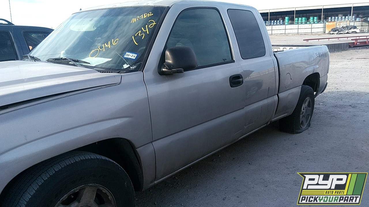 2004 CHEVROLET SILVERADO 1500 available for parts