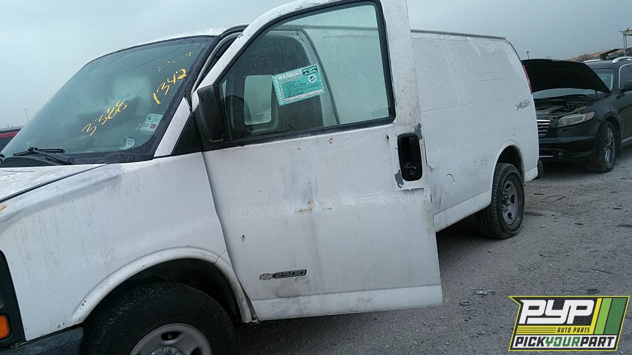 2006 CHEVROLET EXPRESS 2500 partes disponibles