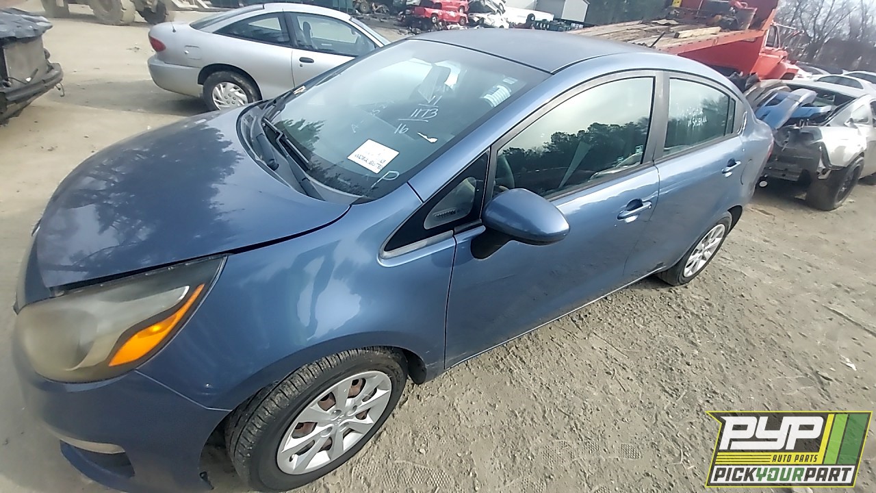 2016 KIA RIO partes disponibles