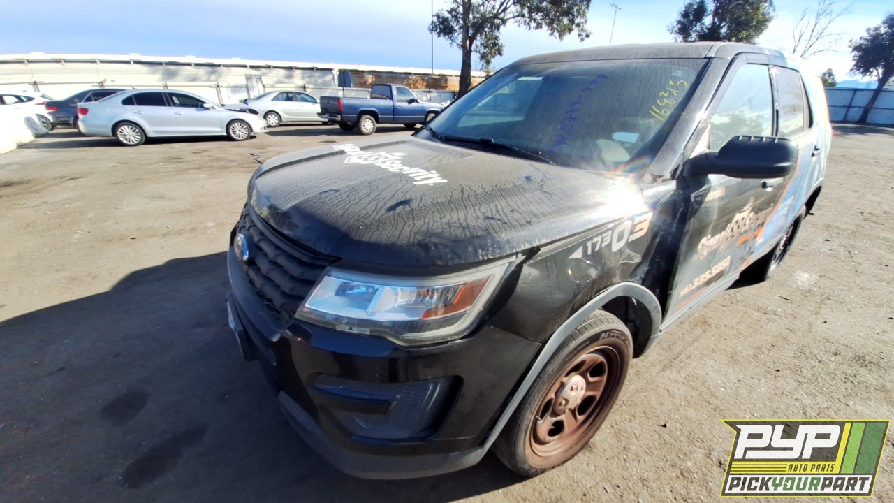 2017 FORD POLICE INTERCEPTOR UTILITY available for parts