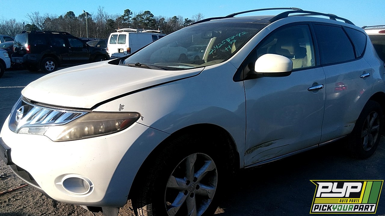 2009 NISSAN MURANO available for parts