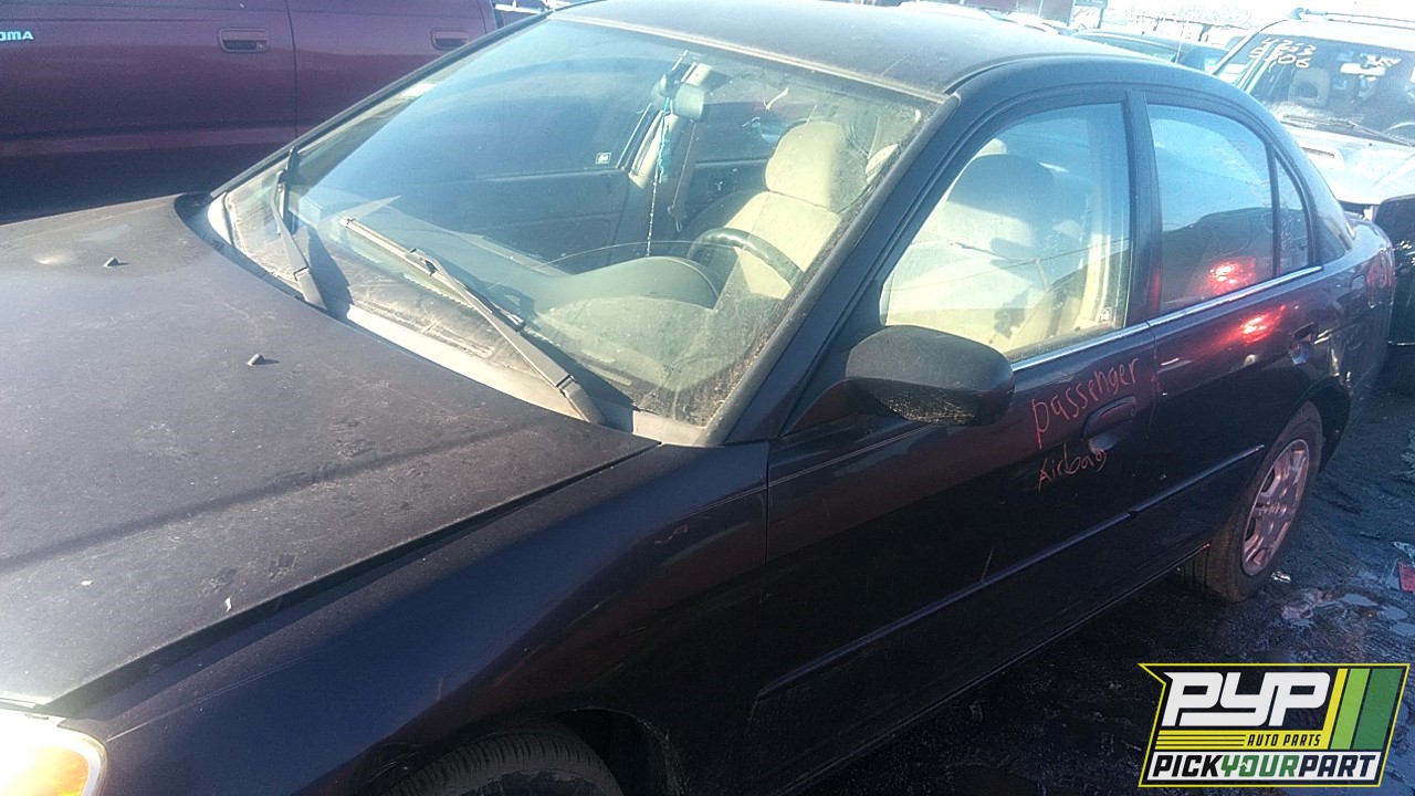 2001 HONDA CIVIC partes disponibles