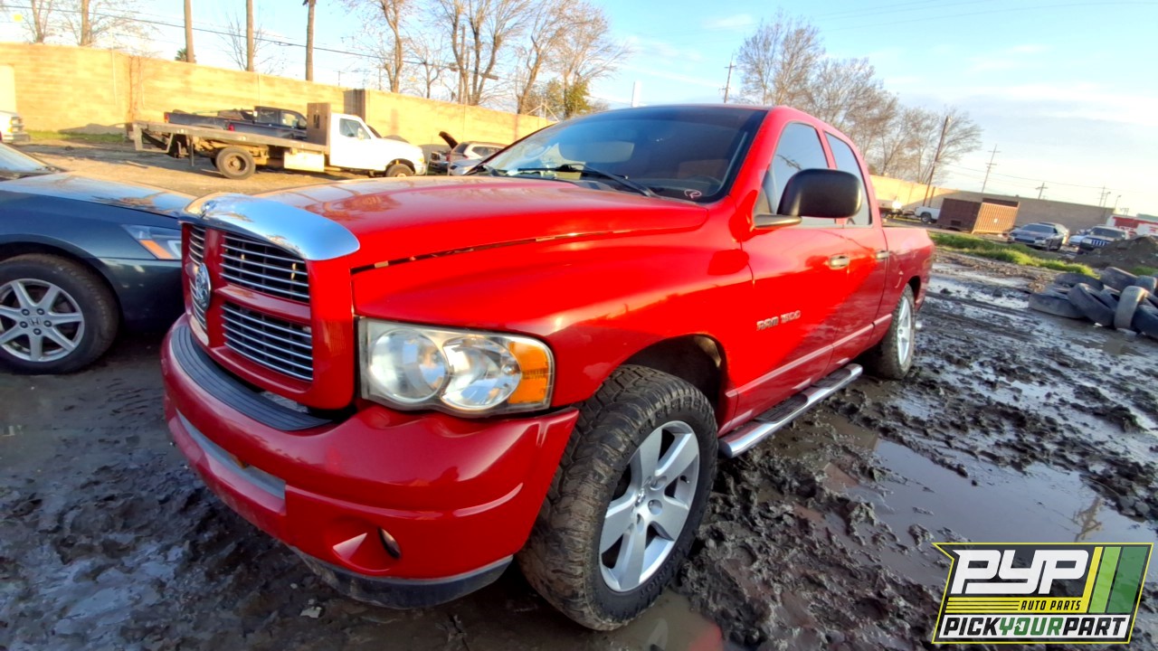 2002 DODGE RAM 1500 partes disponibles