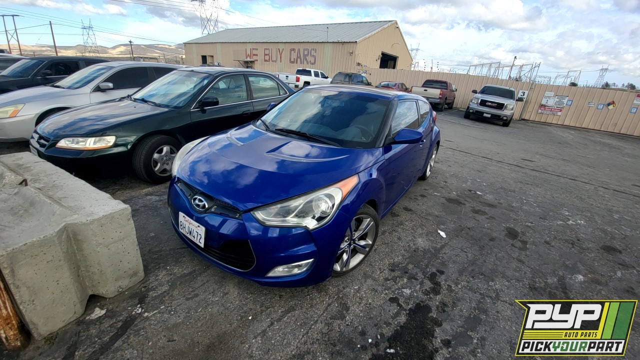 2012 HYUNDAI VELOSTER partes disponibles