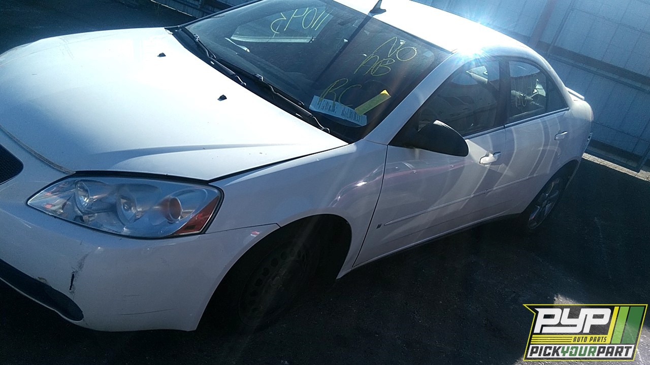 2008 PONTIAC G6 available for parts