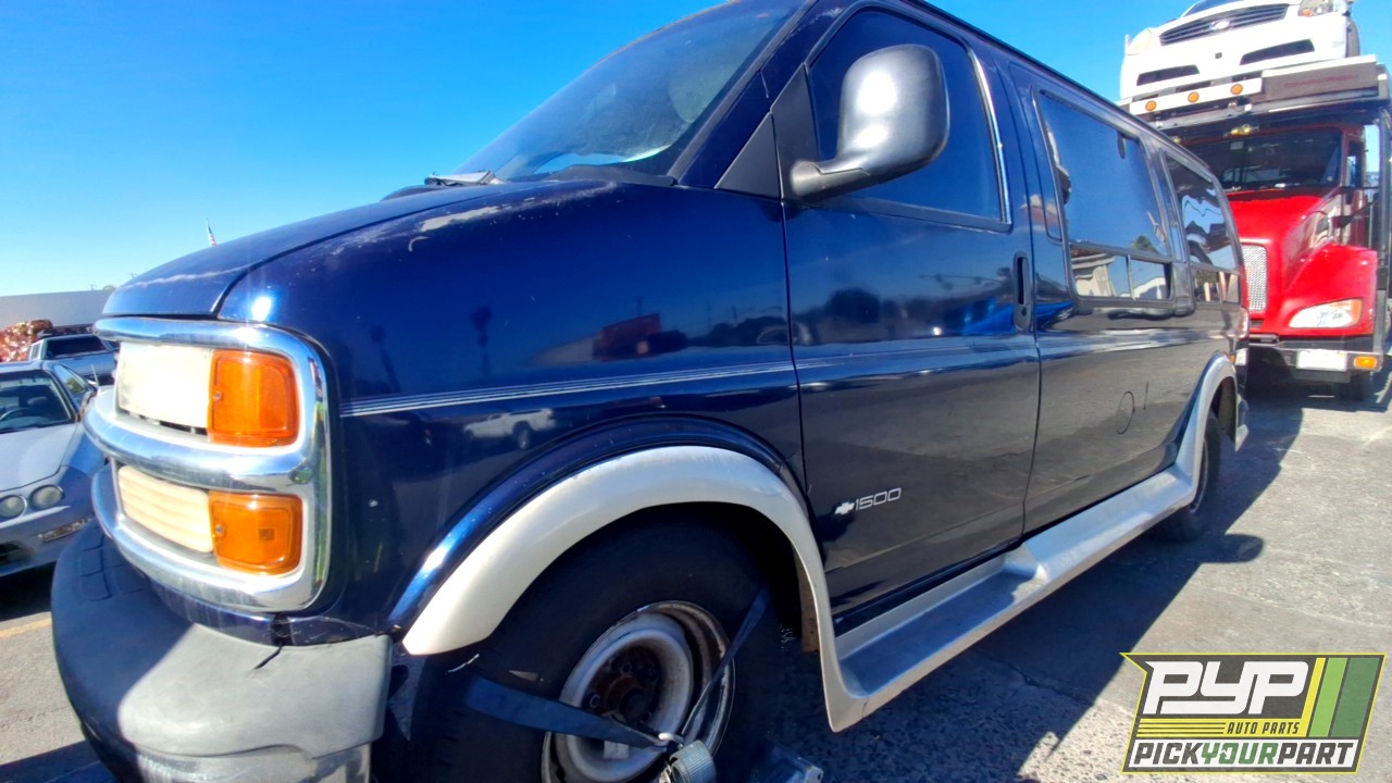 2001 CHEVROLET EXPRESS 1500 partes disponibles