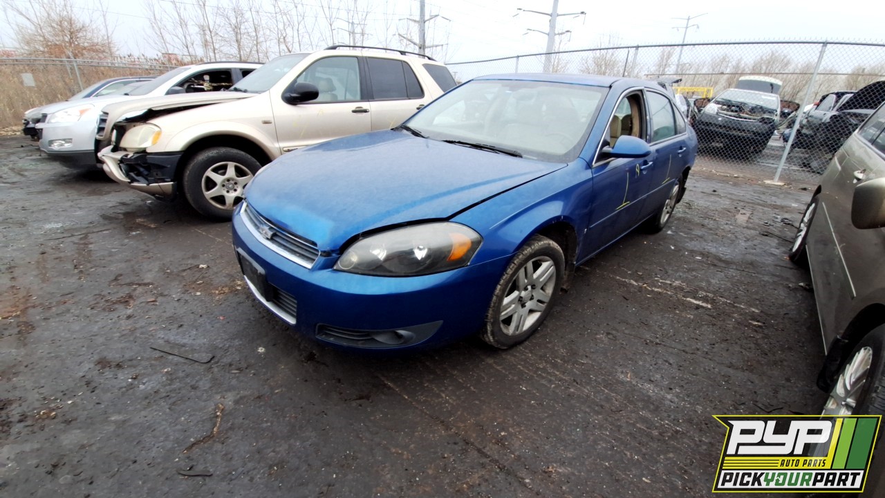 2006 CHEVROLET IMPALA partes disponibles