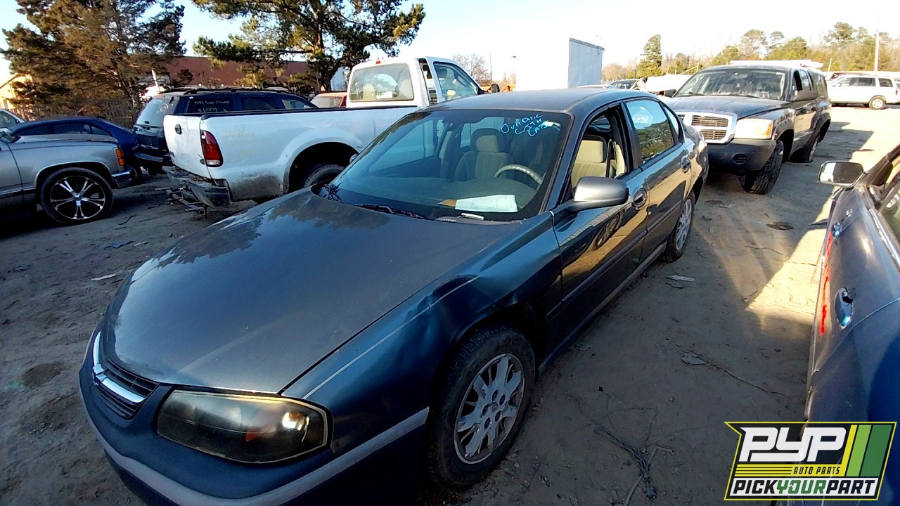 2004 CHEVROLET IMPALA partes disponibles
