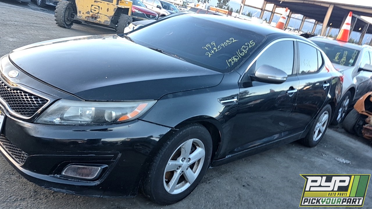 2014 KIA OPTIMA partes disponibles
