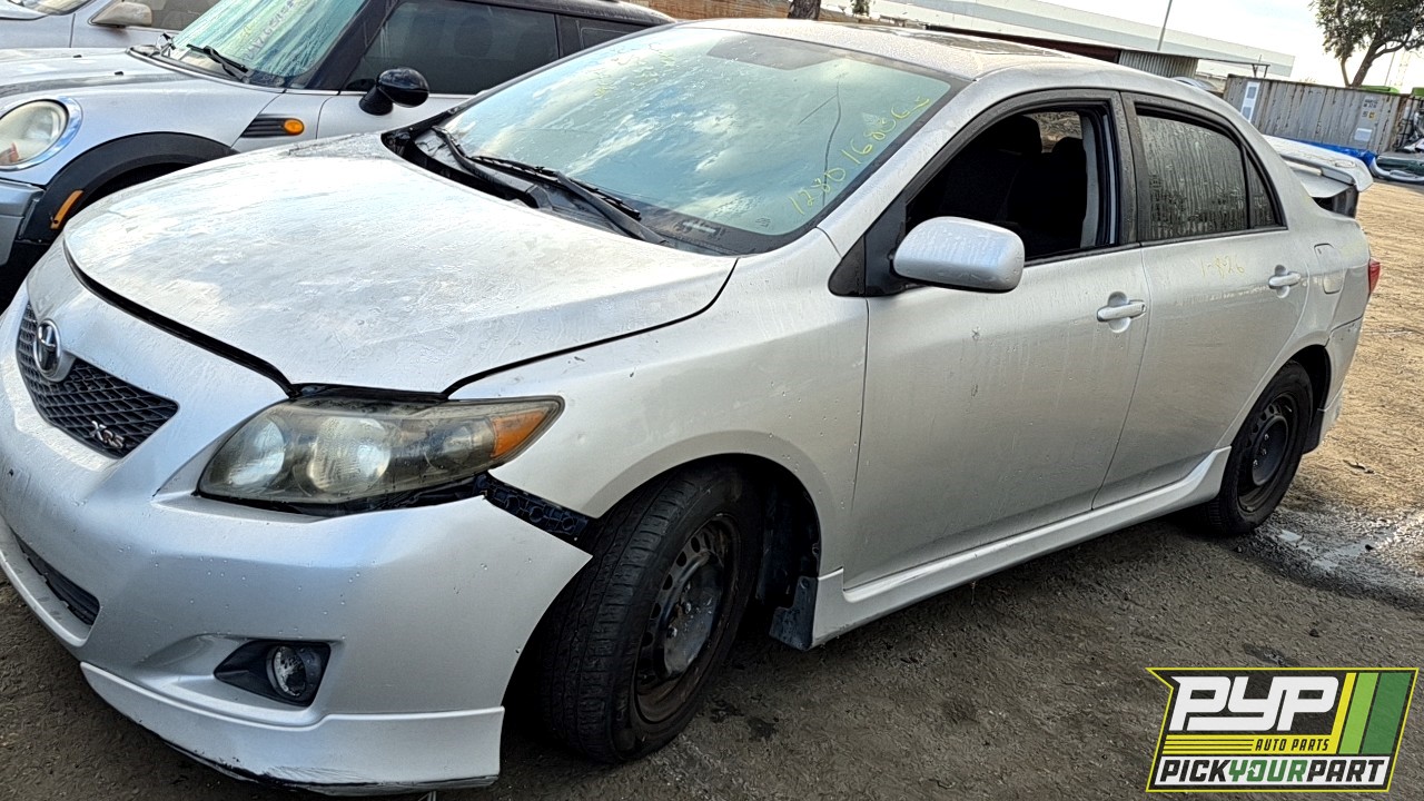 2009 TOYOTA COROLLA available for parts