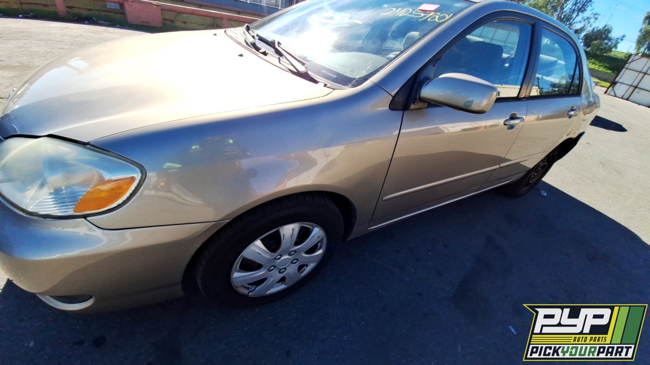 2005 TOYOTA COROLLA available for parts