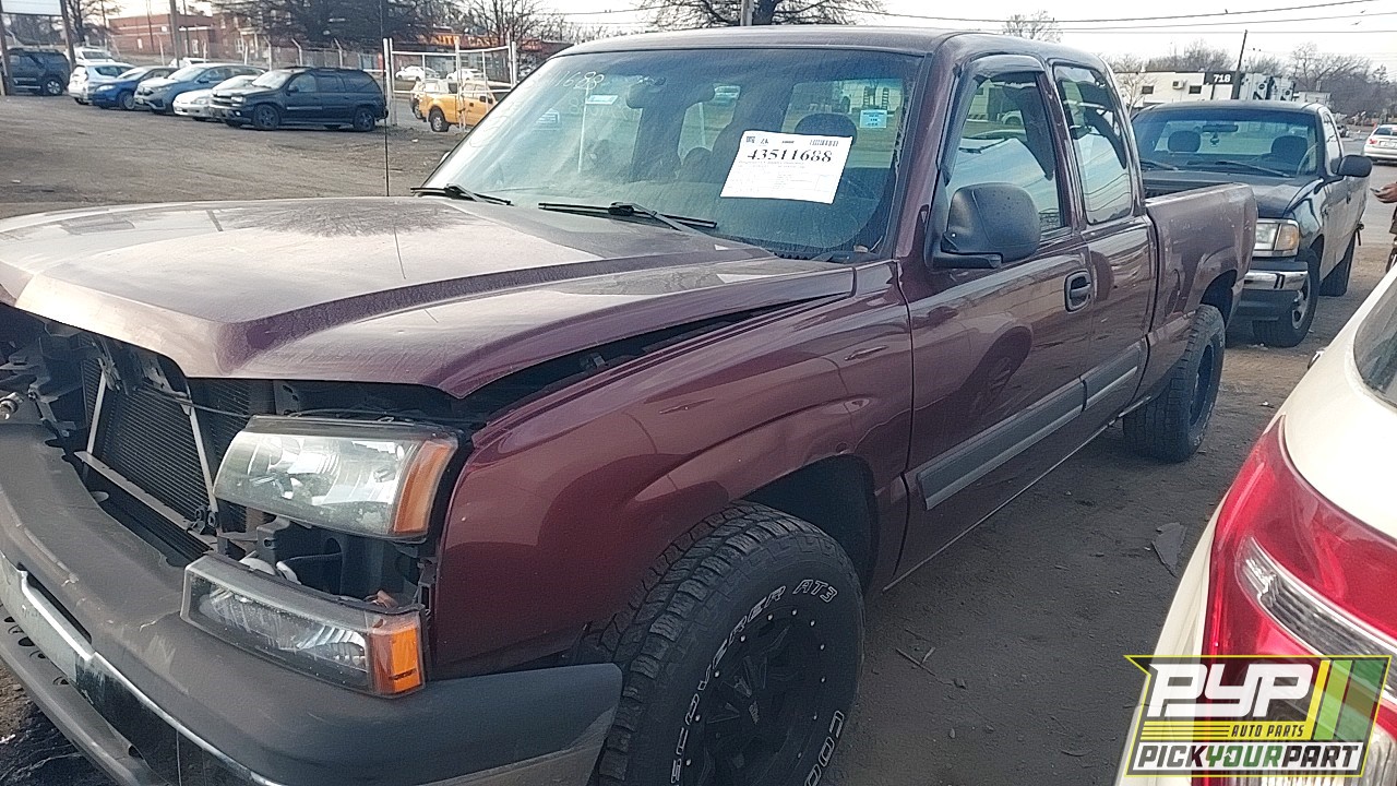 2003 CHEVROLET SILVERADO 1500 partes disponibles