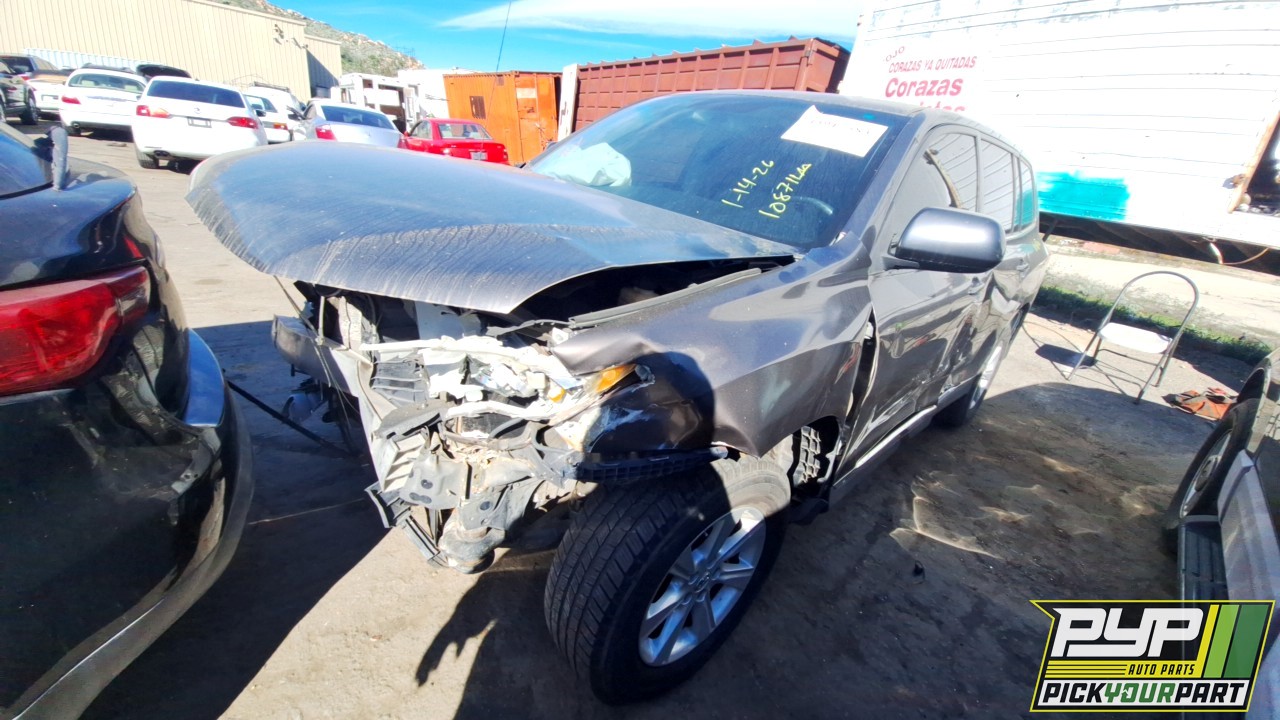 2012 TOYOTA HIGHLANDER partes disponibles