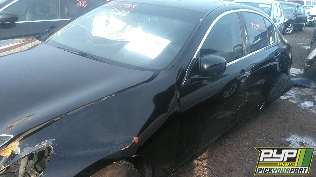 2013 INFINITI G37 partes disponibles