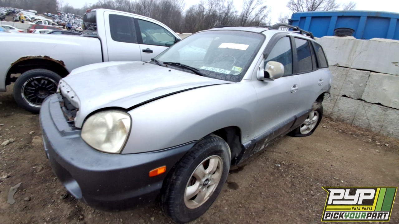 2006 HYUNDAI SANTA FE partes disponibles