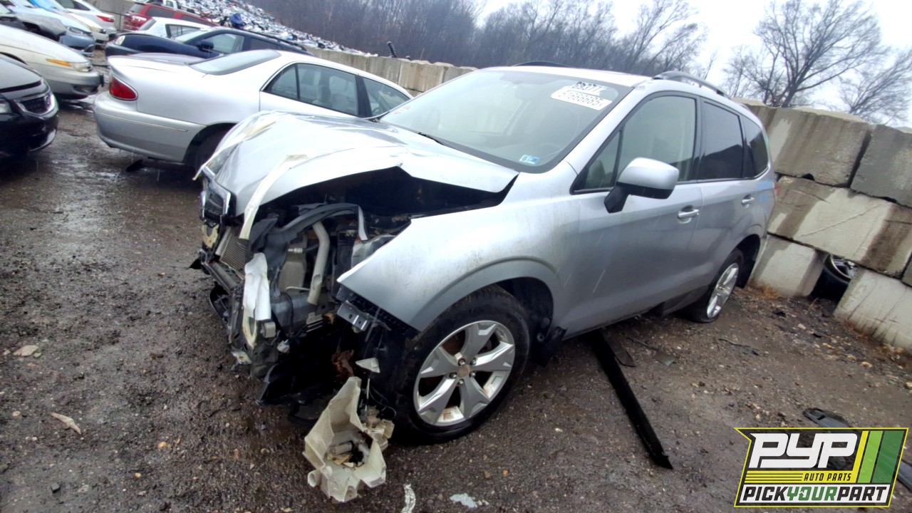 2014 SUBARU FORESTER partes disponibles