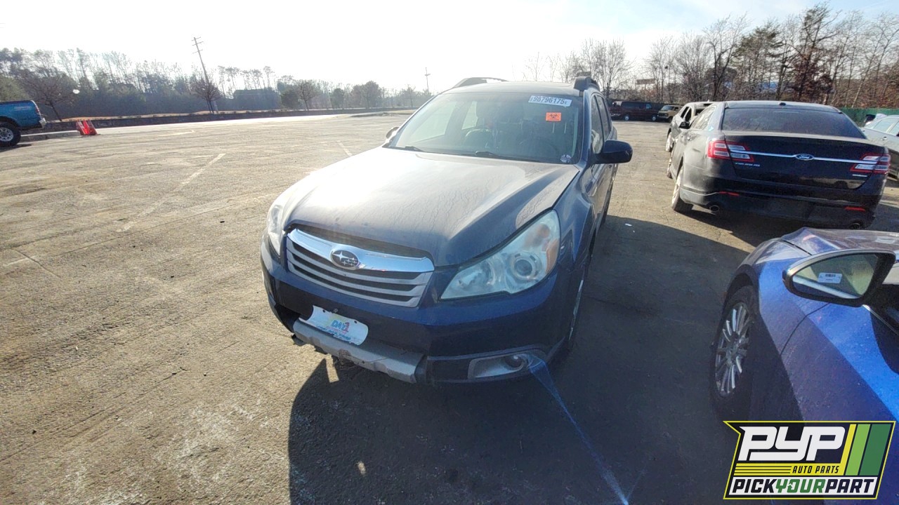 2011 SUBARU OUTBACK partes disponibles