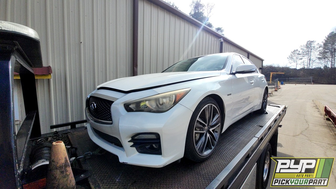2014 INFINITI Q50 partes disponibles