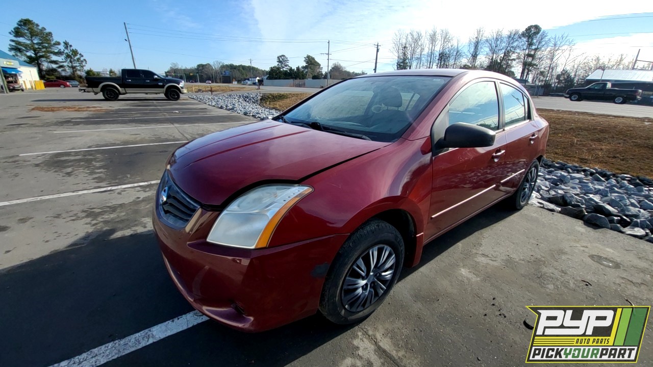 2010 NISSAN SENTRA partes disponibles