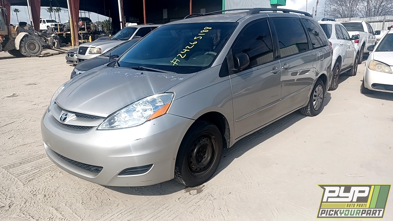 2006 TOYOTA SIENNA partes disponibles