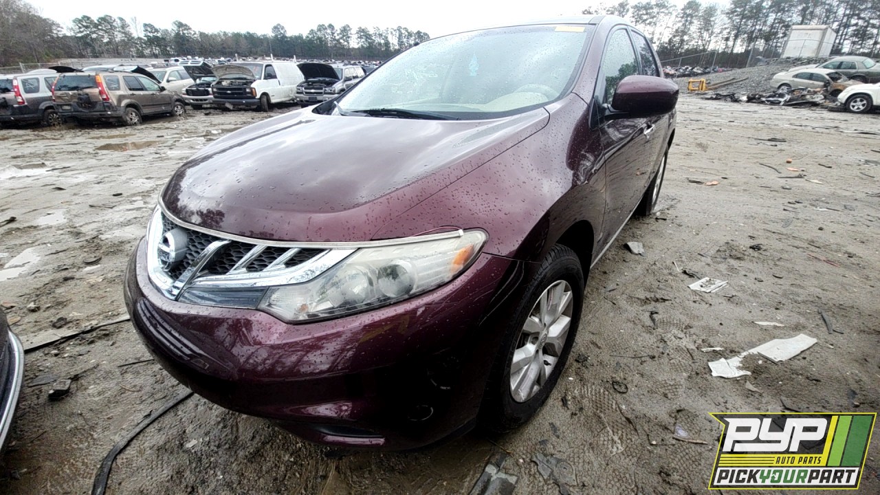 2014 NISSAN MURANO partes disponibles