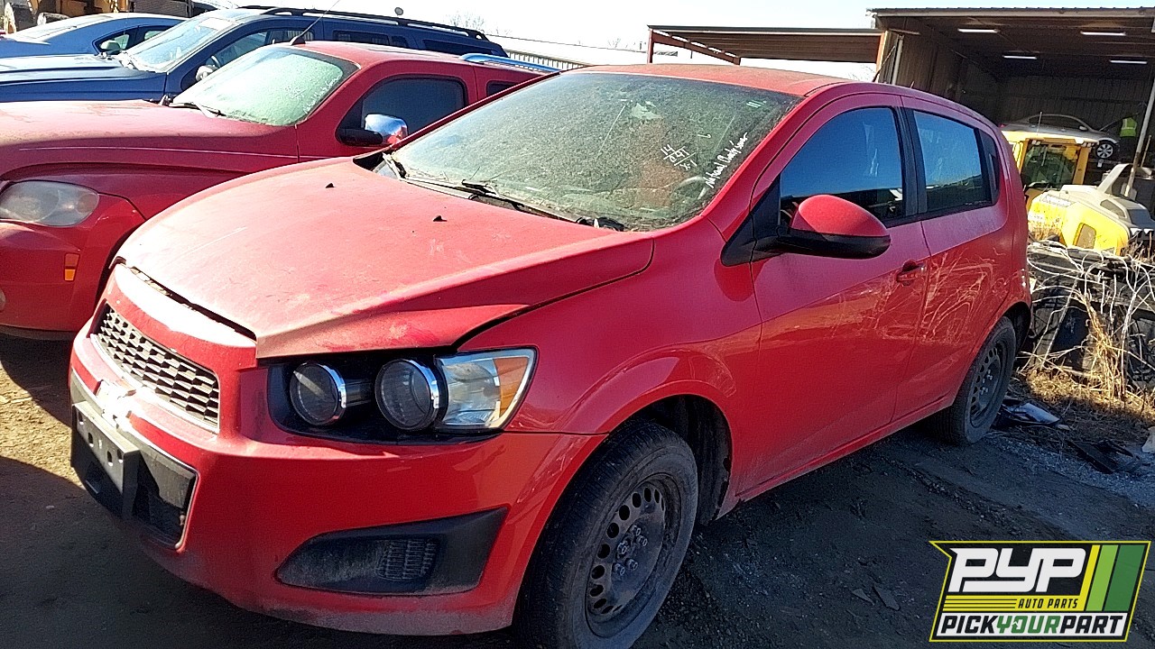 2014 CHEVROLET SONIC partes disponibles