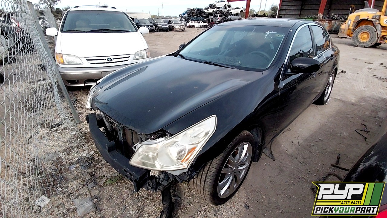2008 INFINITI G35 partes disponibles