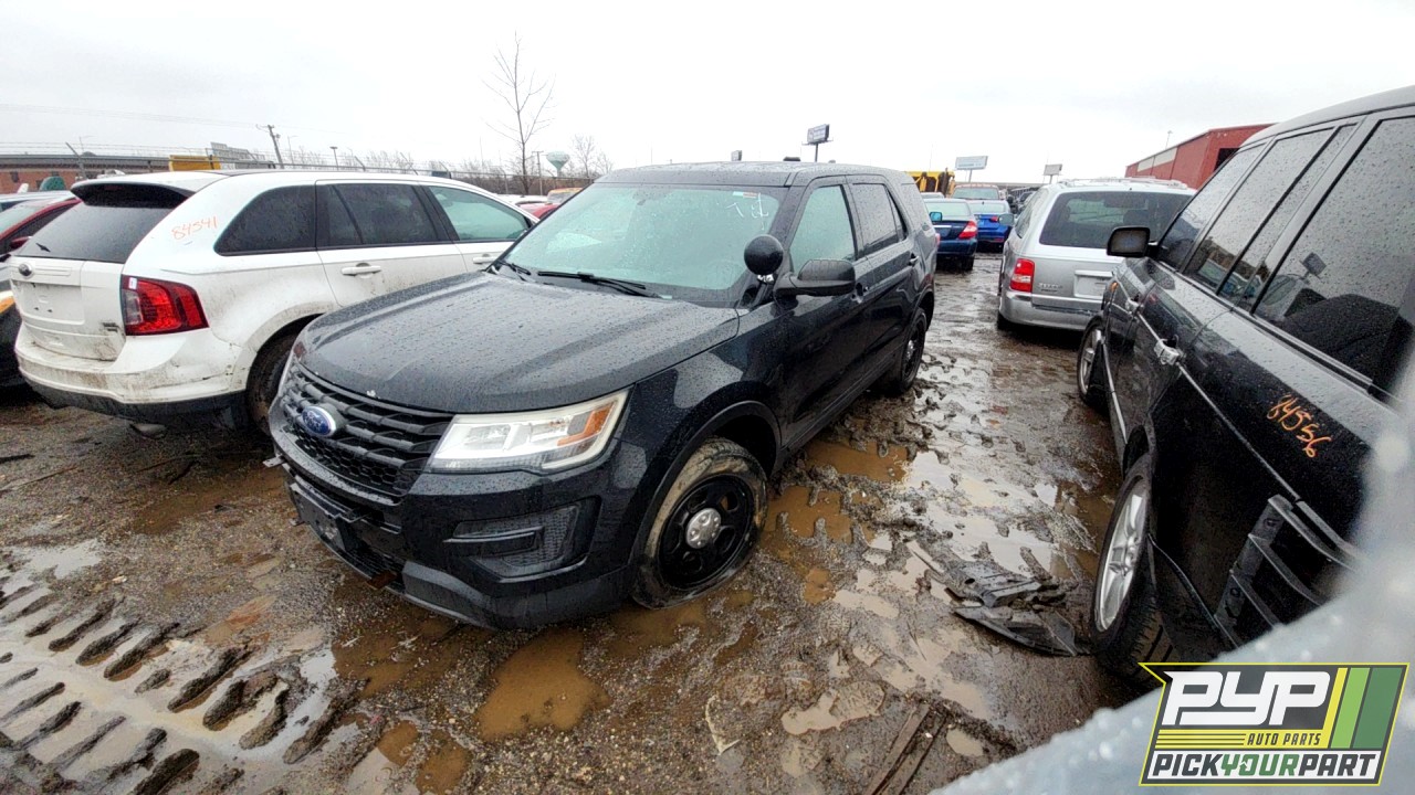2017 FORD POLICE INTERCEPTOR UTILITY partes disponibles