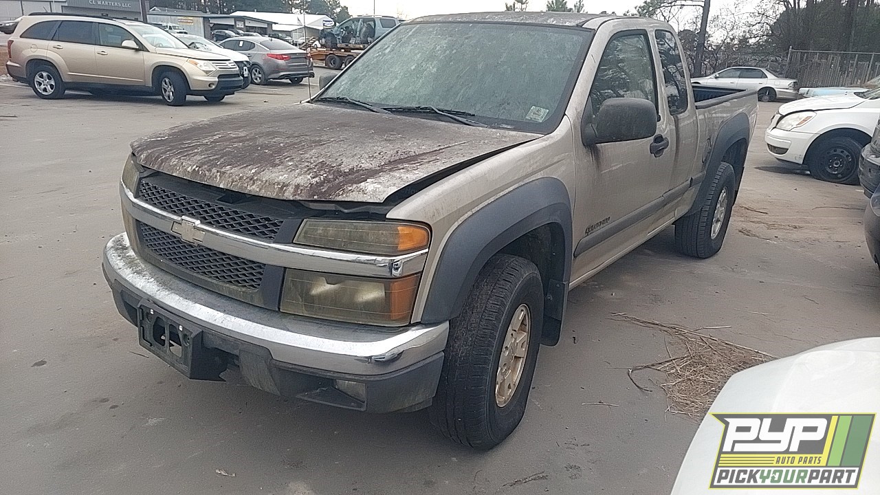 2004 CHEVROLET COLORADO partes disponibles