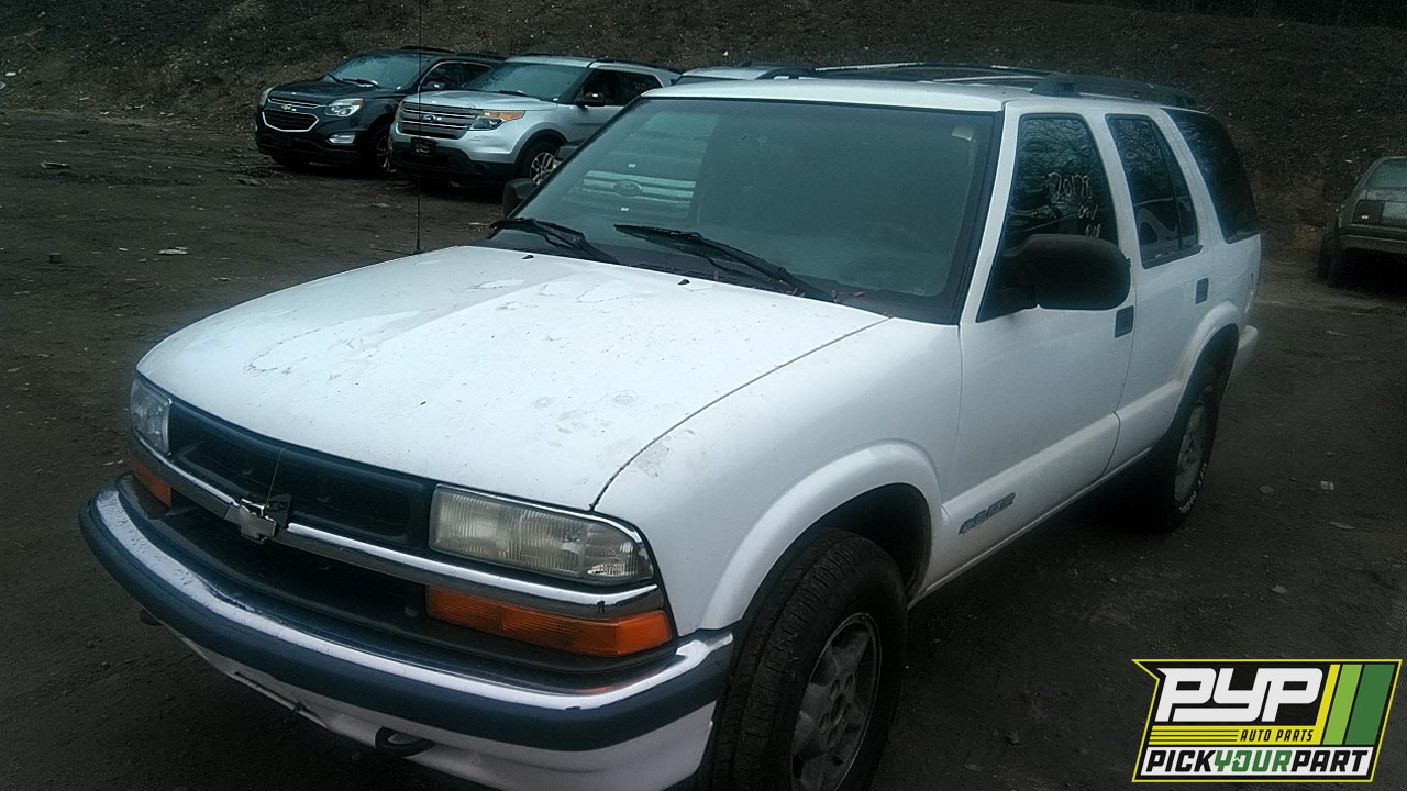 2000 CHEVROLET BLAZER partes disponibles