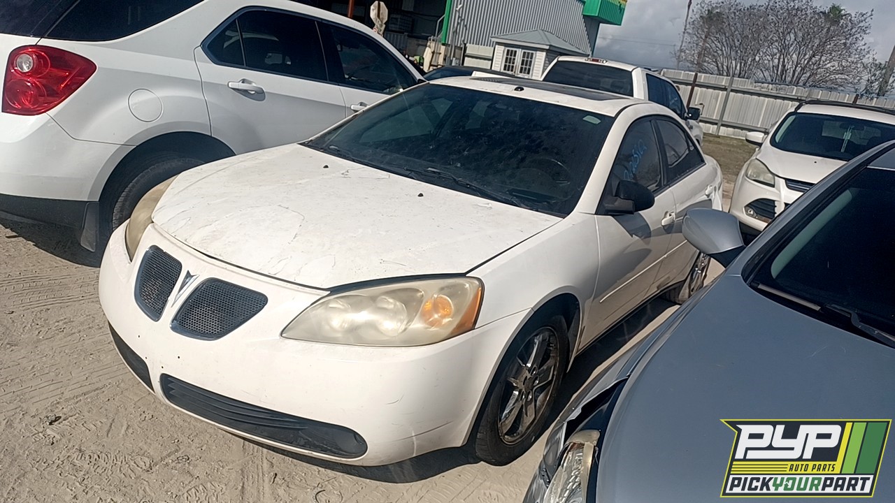 2006 PONTIAC G6 partes disponibles