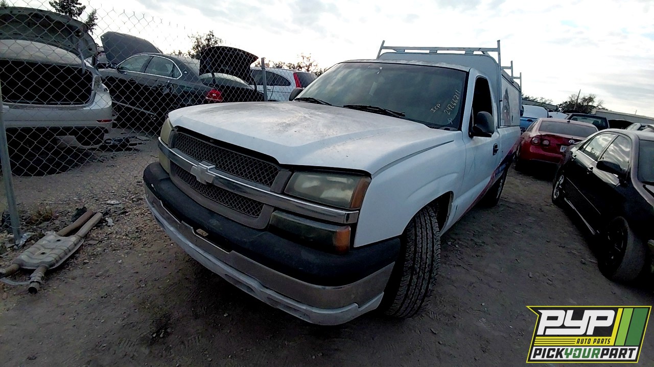2005 CHEVROLET SILVERADO 1500 partes disponibles