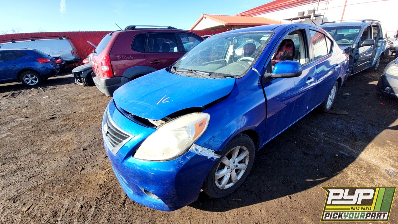 2012 NISSAN VERSA available for parts