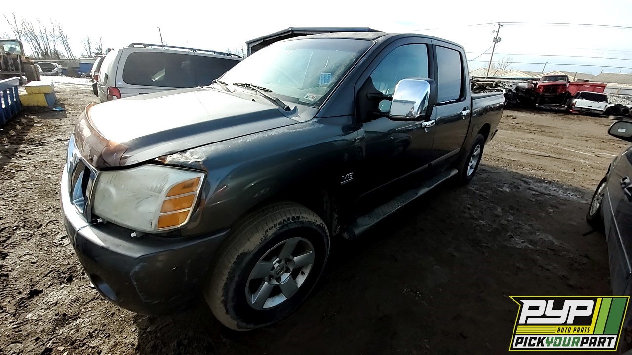 2004 NISSAN TITAN partes disponibles